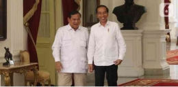 Prabowo Subianto Dan Presiden Jokowi di Istana Negara, Foto Dok. Liputan6