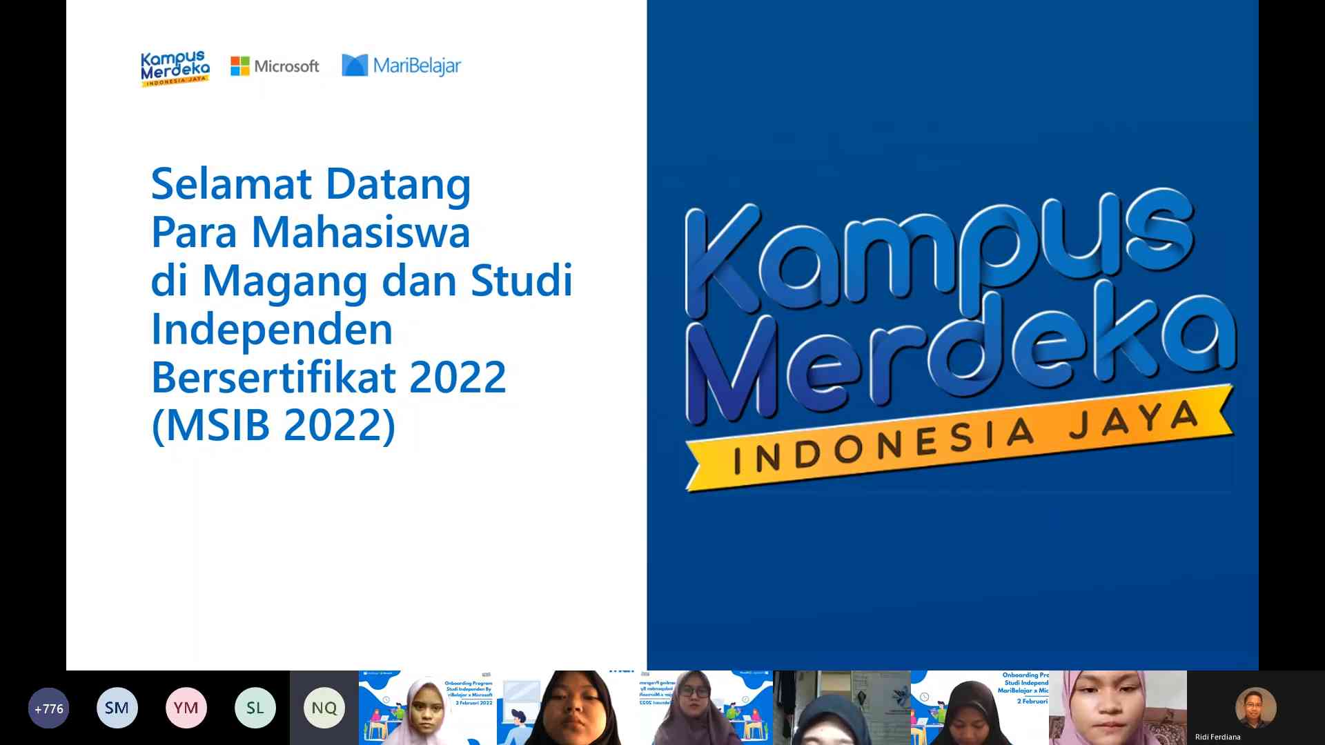 Kegiatan Studi Independen Bersama MariBelajar Dan Microsoft Dalam ...