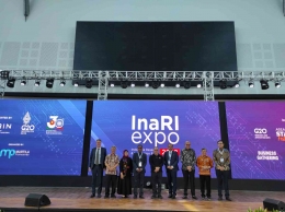 Pembukaan acara InaRI EXPO (dokumentasi pribadi)
