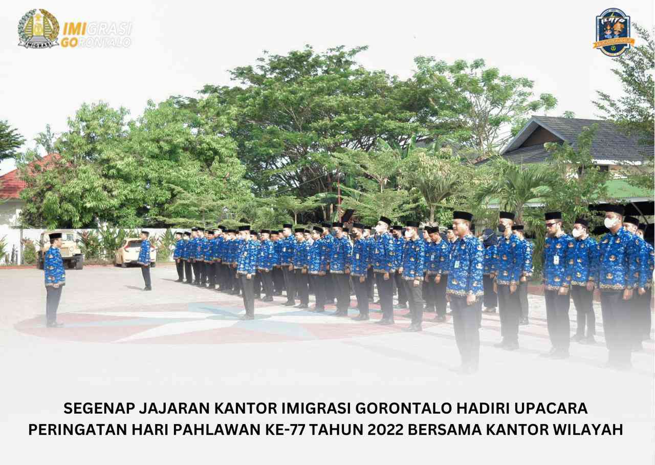 Foto Artikel : Segenap Jajaran Kantor Imigrasi Gorontalo Hadiri Upacara ...