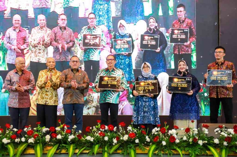 Penganugerahan Habibie Prize 2022 di Jakarta, Kamis (10/11/2022) (dok. BRIN)