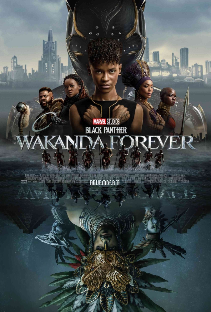 Poster resmi film Black Panther : Wakanda Forever (sumber foto : IMDb)