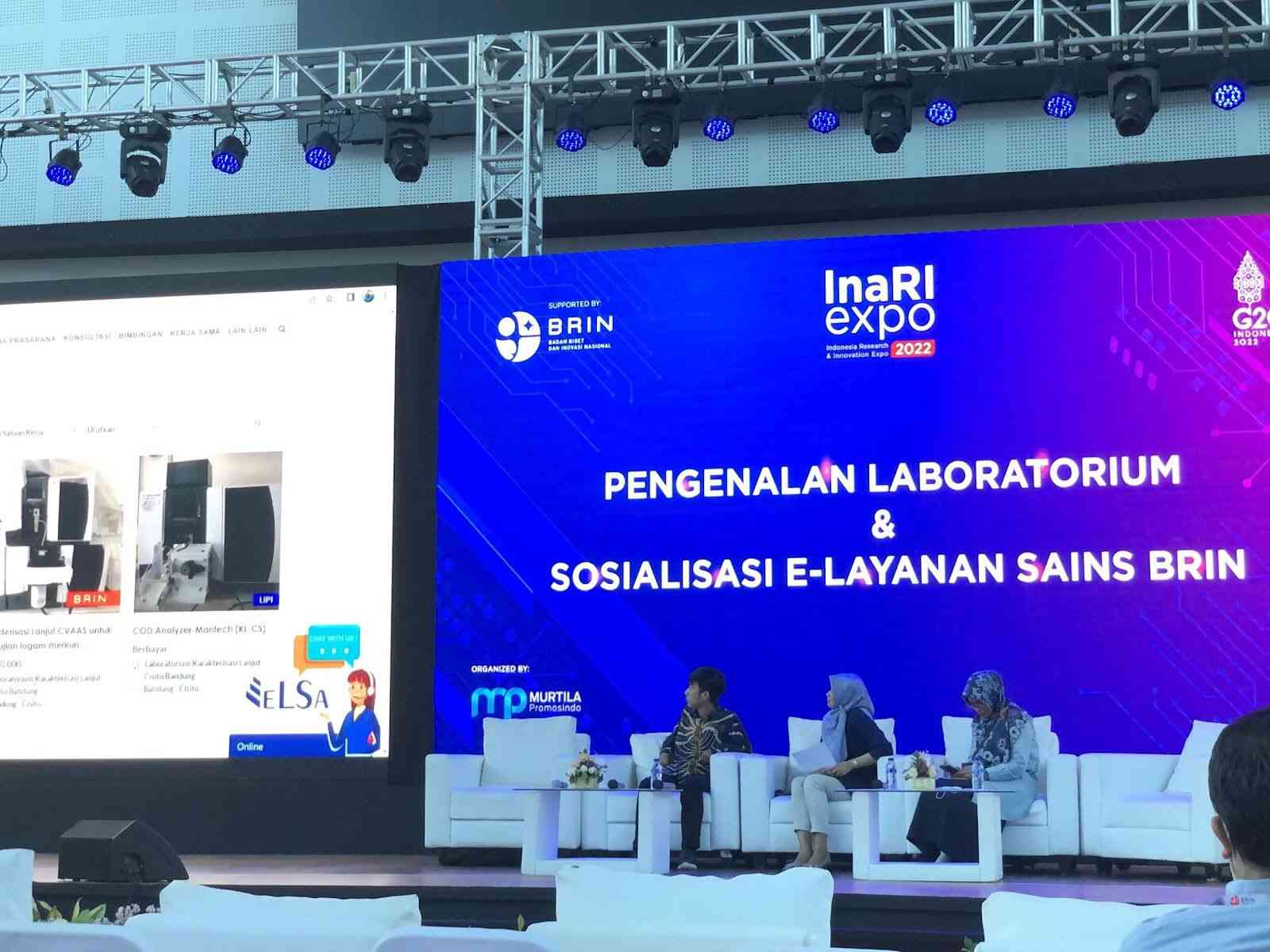 Sangat Inovatif, BRIN Memperkenalkan Layanan Sains Di Acara InaRI EXPO ...