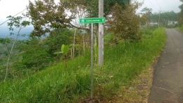 Plang Nama Dusun yang Sudah Dipasang (Dokumentasi Pribadi, 2022)