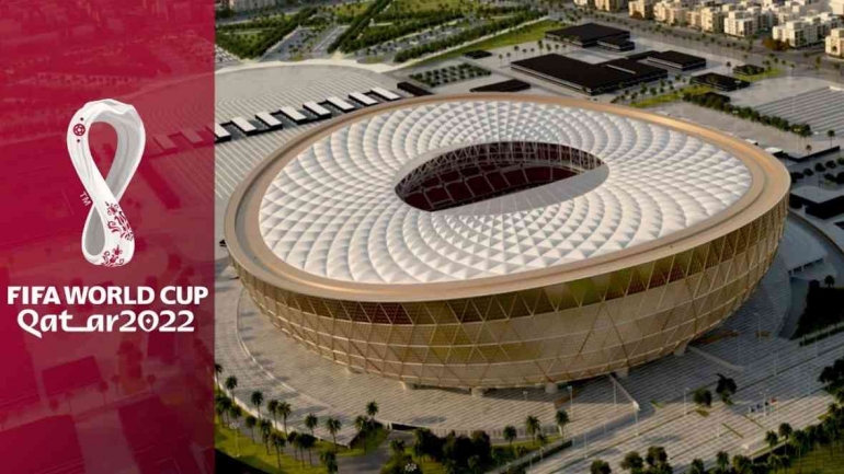 Lusail Iconic Stadium, stadion utama Piala Dunia 2022 Qatar. (sumber foto: StadiumDB)