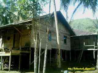 Rumah panjang dayak haratai (foto: wisata kalimantan)