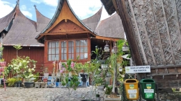 Ekosistem pariwisata berupa akomodasi homestay di desa wisata Saribu Rumah Gadang, Solok Selatan (foto Akbar Pitopang)