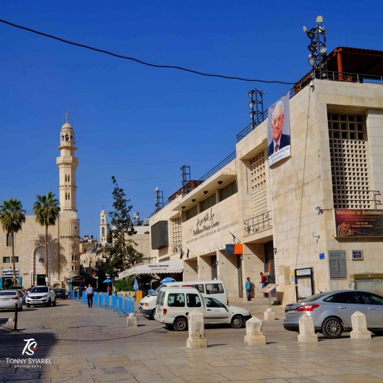 Pusat kota tua Bethlehem. Sumber: dokumentasi pribadi