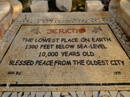 Jericho, Kota Terendah dan Tertua di Dunia. Sumber: dokumentasi pribadi