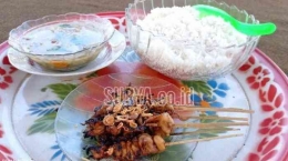 Olahan sate jamur yang lezat di desa wisata kemiri, sumber: Surabaya.tribunnews.com