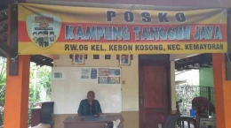 Edukasi berkendara aman di Kampung Tangguh Jaya(dokpri)