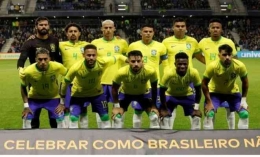 Timnas Brazil salah satu favorit Juara Piala Dunia 2022 Qatar (foto:Tribunnews)