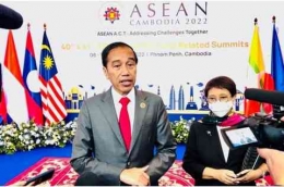 Jokowi di KTT ASEAN plus 3 Pnomphen harapkan Kerjasama sama Pangan China,| FOTO Sekretariat Presiden via Medcom