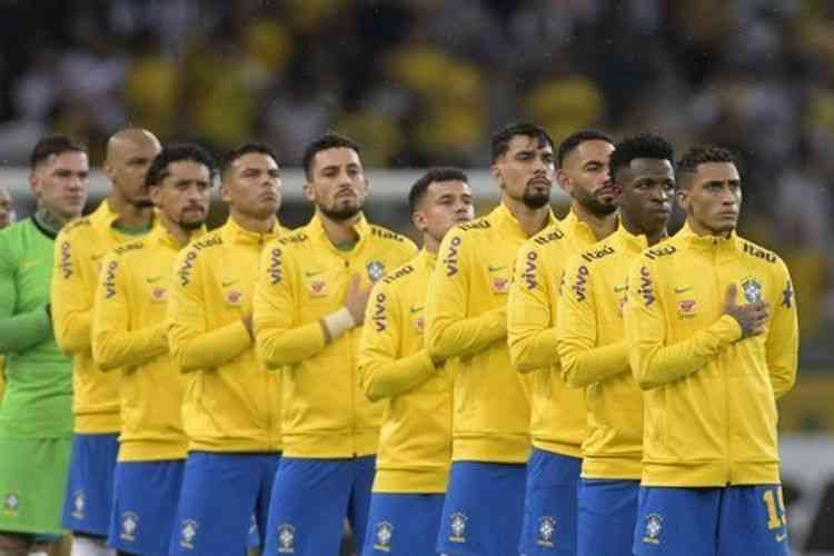 Timnas Brasil menjadi salah satu favorit di Piala Dunia 2022 di Qatar. Foto: AFP/Douglas Magno via Kompas.com
