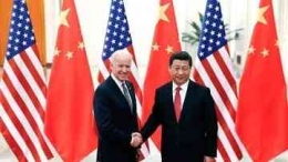 Presiden AS Biden, akan blak-blakan dengan Xi Jinping, di Bali pada hari ini, Senin (14/11), sehari menjelang KTT G20. (AFP via CNN)