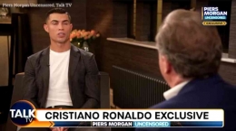 Ronaldo with Piers Morgan Talk TV