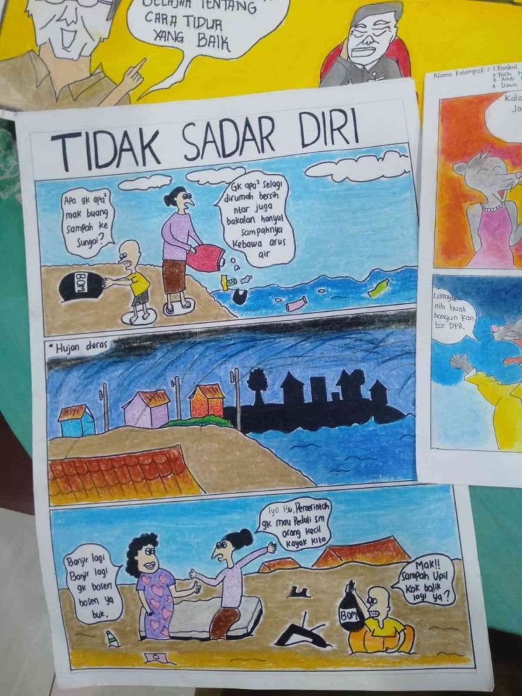 Menyusun Teks Anekdot dalam Bentuk Comic Strip Halaman all - Kompasiana.com