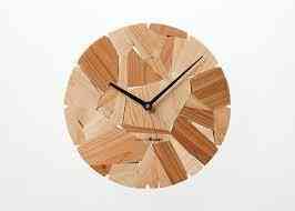 Gambar 4. Gambar jam dinding dari Mikiya KobayashiSumber: http://www.designyearbook.com/2012/01/wood-clock-by-mikiya-kobayashi.html