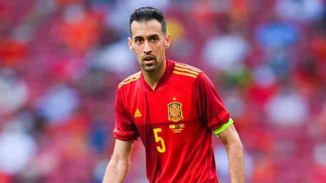 Sergio Busquets, kapten timnas Spanyol. Foto: David Ramos/Getty Images/detik.com