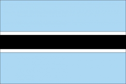 Bendera Negara Botswana (Sumber: https://pixabay.com/id/)