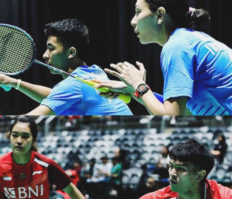 Dua ganda campuran Indonesia menembus asal di Australia Open (Foto PBSI) 
