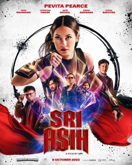 Poster resmi film Sri Asih (sumber foto : IMDb)