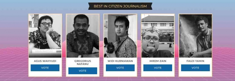 Best in Citizen Journalism (Dok.Kompasiana)