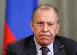 Menteri : Luar Negeri Rusia : Sergey Lavrov ( foto : Ibtimes.co.uk)