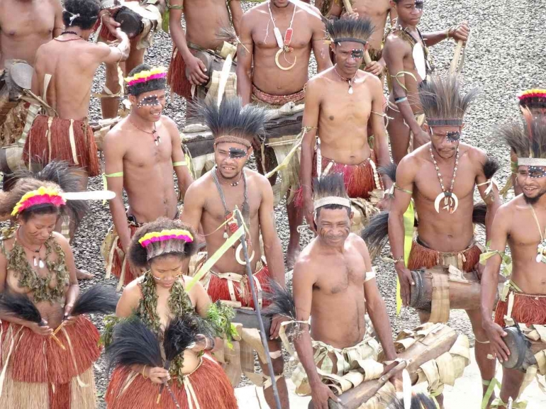 Masyarakat Papua. Sumber: ianknabel66/Pixabay