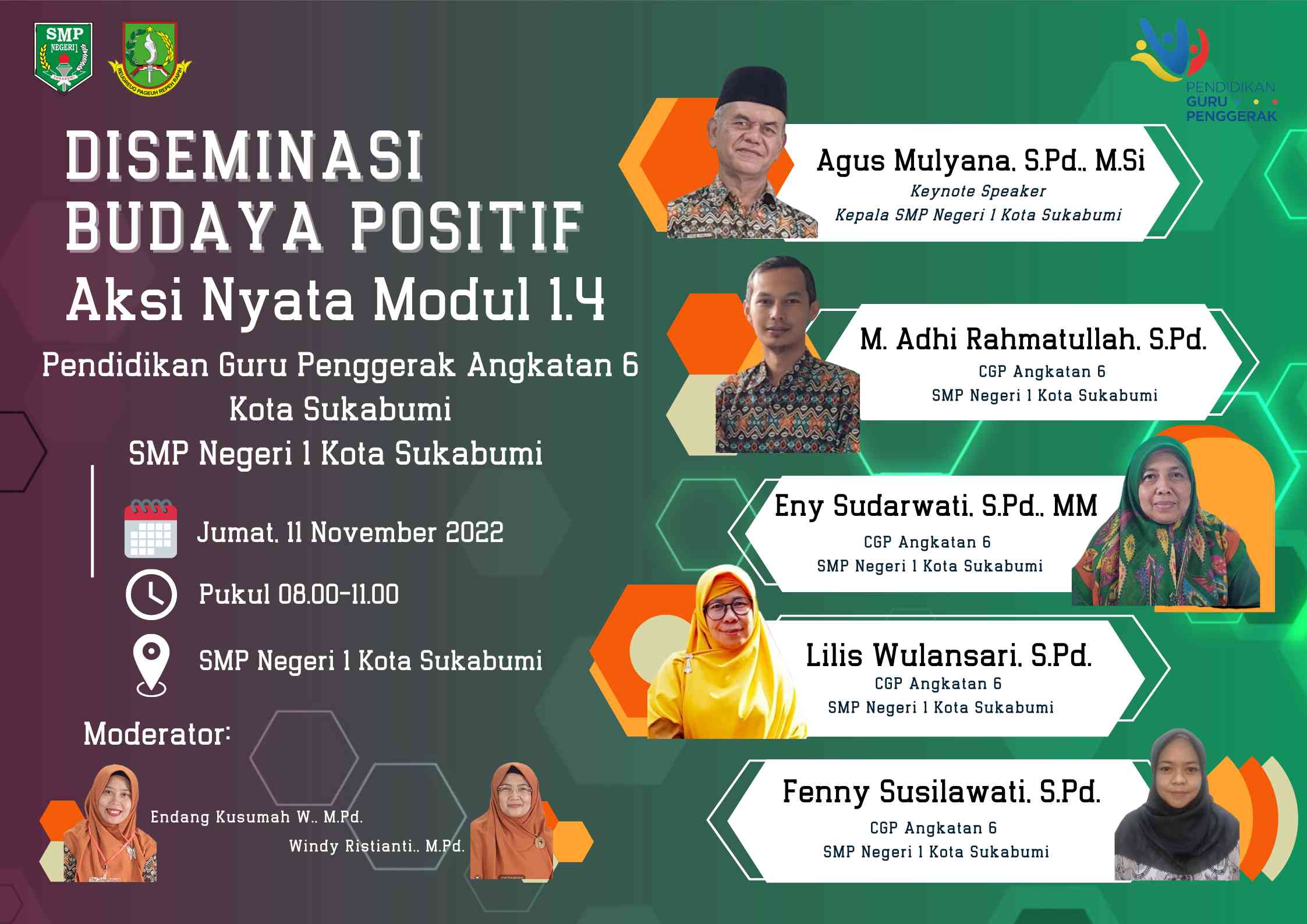 Aksi Nyata Modul 1.4 Diseminasi Budaya Positif Calon Guru Penggerak ...