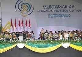 Ilustrasi Muktamar Muhammadiyah ke-48, di Solo, 2022 (Sumber foto : muktamar48.id)