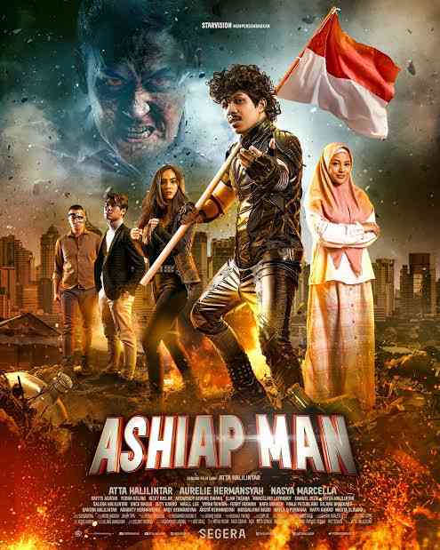 Ashiap Man, debut film Atta Halilintar (sumber gambar: Starvision viaIMDb) 