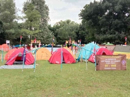 Bumi Perkemahan Cibubur. (Foto: Dokumenasi sekolah)