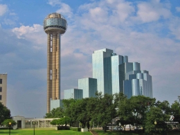 Reunion Tower- Dallas. Sumber: dokumentasi pribadi