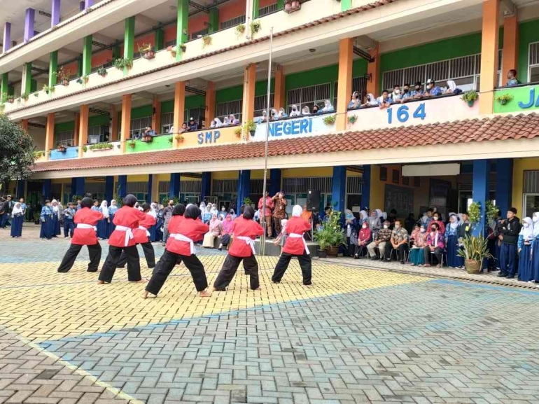 Ekskul Pencak Silat. (Foto: Dokumentasi Sekolah)