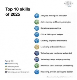 Top 10 Skills 2025 (World Economic Forum)