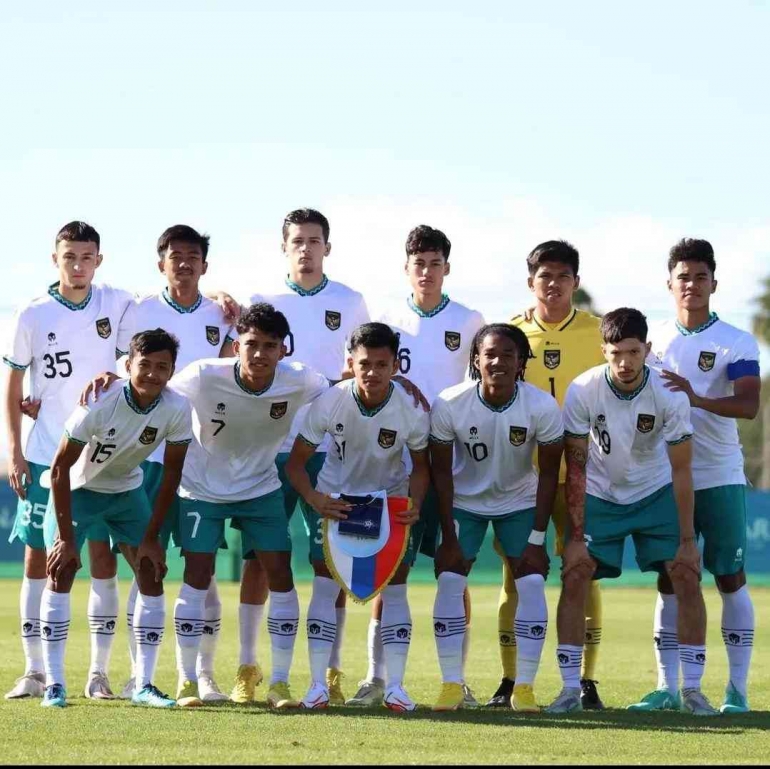 Tim Nasional U-20 Indonesia (Foto Twitter.Com/PSSI)