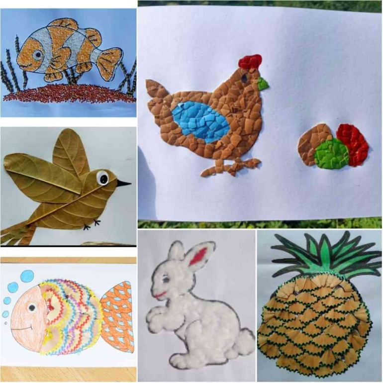 Kolase, Kegiatan yang Menarik untuk Melatih Motorik Halus Anak Halaman ...