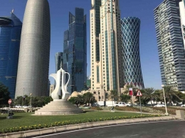 Pemandangan Kota Doha: Dokpri