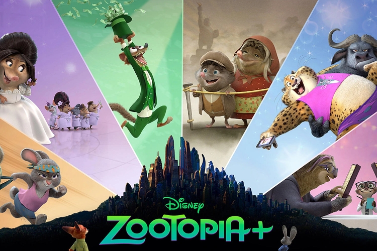 Ilustrasi serial Zootopia+ yang tayang di Disney+ Hotstar. Sumber: Disney Wiki - Fandom via Kompas.com