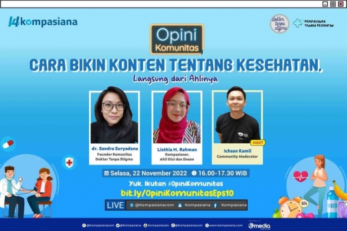 Cara Bikin Konten tentang Kesehatan | Dok. Kompasiana