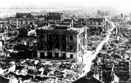 Akibat gempa Kanto 1923 di Jepang (Foto: Theatlantic.com).