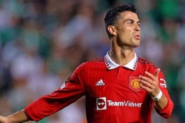 Cristiano Ronaldo segera menanggalkan seragam Manchester United: AFP via Kompas.com