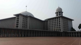 Masjid Istiqlal pada tahun 2018. Dokumentasi Pribadi