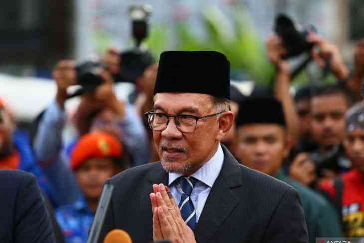 Anwar Ibrahim|dok ANTARA FOTO/Virna Puspa Setyorini