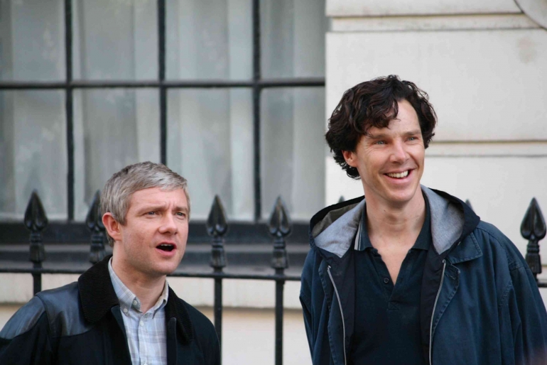 Benedict & Martin Freeman / Wikimedia