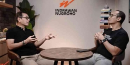 Wishnutama dan Indrawan Nugroho (Dok: Tangkapan Layar YouTube Dr. Indrawan Nugroho)
