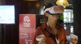 VR Experience dari MAJA Labs (Dok: Pribadi)
