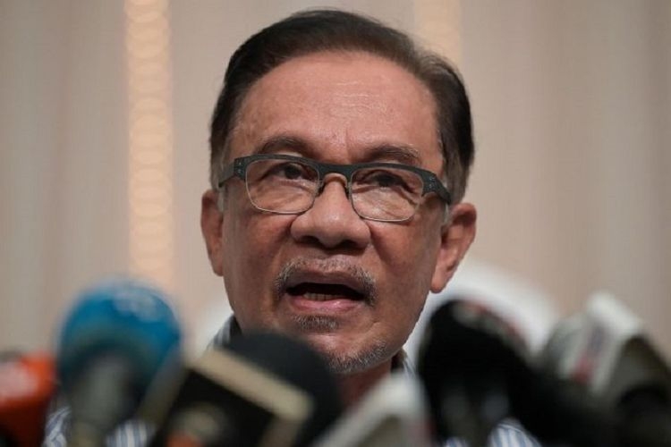 Anwar Ibrahim.| KOMPAS.com/ERICSSEN