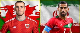 Striker andalan dari Wales dan Iran yang baru saja bertanding (sumber: talksport.com/Marc Williams)